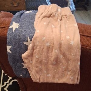 Star Patterned Lounge Pants Set